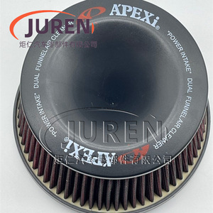 Filtro de Aire Universal Juren Rojo de 76mm, Tubo de Aluminio de Alto Flujo, Forma de Hongo, para Automóvil - Product Image 3
