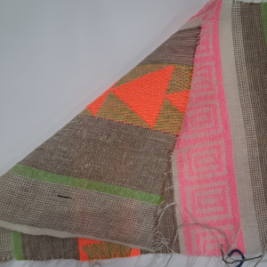 2025 nueva tela ecológica de 42 pulgadas Khadi hilo teñido tela de algodón pesado estilo Dobby para prendas y textiles para el hogar - Product Image 1