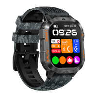 Reloj Inteligente HT46 Popular con Certificación IP68 a Prueba de Agua, Batería de 1200 mAh, Recordatorio de Llamadas, Monitoreo del Sueño, Reloj Deportivo Inteligente con Linterna