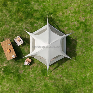 Carpa Plegable Portátil de Una Habitación, Carpa Hemisférica de Malla Oxford Automática Anti-Tormenta para Acampar al Aire Libre y Uso como Yurta de <span class=keywords><strong>Circo</strong></span> - Product Image 6