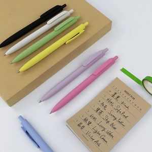 Custom Logo <b>Plastic</b> Business Pens Colorful Click Gel Pens for Back to School Gifts Tradeshow Giveaways - Product Image 2