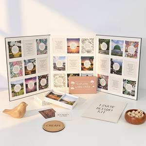 Kit de cartes pour tableau de vision personnalisé, impression personnalisée, kit d'artisanat pour livre d'<span class=keywords><strong>art</strong></span>, planches de vision à concevoir avec citations et images, album de scrapbooking - Product Image 1
