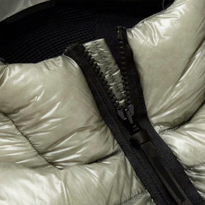 Veste matelassée à capuche pour homme, manteau d'hiver en duvet, coupe décontractée, coupe-vent, épaisse, coupe régulière, vert olive, fermeture éclair, rembourrage en polyester - Product Image 2