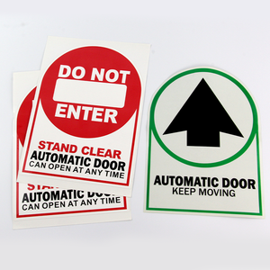 Không thấm Nước Tĩnh bám đề can đôi bên nhìn đảo ngược in vinyl tùy chỉnh xe cửa sổ Sticker - Product Image 3