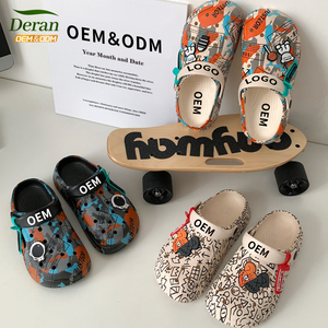 Deran 2025 OEM classique unisexe adulte chaussure de plage personnalisé EVA <span class=keywords><strong>Mules</strong></span> sabots chaussures récupération mousse pantoufles en gros Sabots sabots pour hommes - Product Image 1