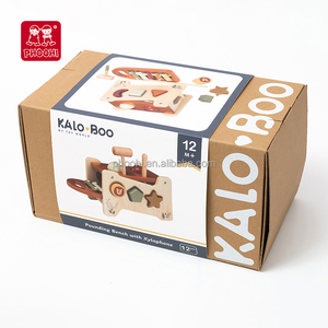 Montessori per bambini intelligente blocchi di legno Sorter giocattolo educativo cognitivo giocattolo a forma di giocattolo per 5 7 anni gioca illumina - Product Image 6