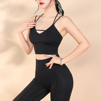 Soutien-gorge sans couture pour femme, sous-vêtements de Yoga en ruban, nouveau design, grande taille, haut sans anneau en acier, soutien-gorge de maintien de la poitrine