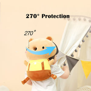 Bantal bayi anti jatuh, bantalan pelindung kepala bayi anti jatuh, topi pelindung kepala berjalan dan anti tabrakan kepala gaya kartun - Product Image 5