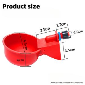 Ciotola automatica per bere pollo pollame azienda agricola attrezzature per il pollo ciotola bevitore di pollo tazza per pulcino - Product Image 3