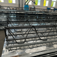 Matériaux de construction de ponts en treillis d'acier pour les projets de centrales électriques et d'usines