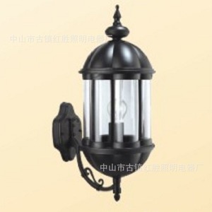 Lámpara de Pared para Exteriores, Cilindro de Aluminio, Vidrio Templado, Resistente al Agua, Iluminación de Jardín, 110-240V, Bombilla Incandescente, Montaje en Pared - Product Image 5