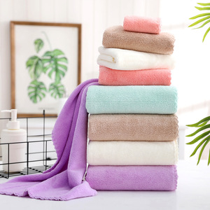 <span class=keywords><strong>Toalla</strong></span> <span class=keywords><strong>de</strong></span> baño <span class=keywords><strong>de</strong></span> microfibra <span class=keywords><strong>de</strong></span> Coral, paño polar superabsorbente <span class=keywords><strong>de</strong></span> secado rápido con corte ultrasónico - Product Image 2