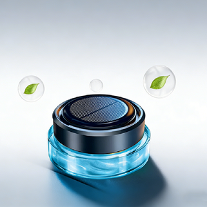 CREST Moderno Ambientador de Coche con Energía Solar y Cristal, Perfume de Arena Fluida, Fragancia Ligera de Larga Duración, Antibacteriano - Product Image 2