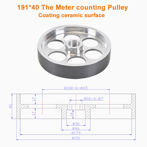 PU kaplı kasnak 191*40 kaplama seramik metre sayma kasnağı ile 191*40 - Product Image 4