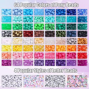 Perles de cheval en céramique et porcelaine de couleurs mélangées 6x9, certifiées par un tiers, marque Jibaizhao, vente en gros, personnalisables, très demandées - Product Image 5