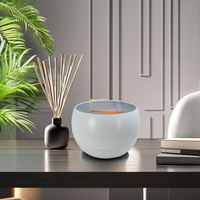 Meilleure vente 150ml électrique USB Ultrasonic Fire Flame Aroma Diffuseurs Huile essentielle Parfumé Ultrasonique Humidificateur d'air