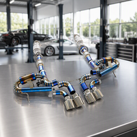 Tuyau d'échappement en titane pour Chevrolet Corvette C8 Z06