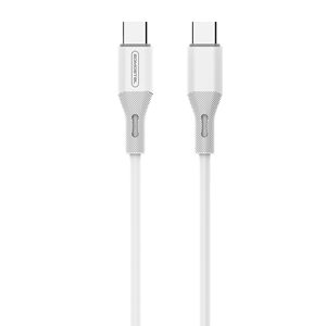 كابل شحن سريع SOMOSTELSMS-BJ10 بطول 4 أقدام/1.2 متر، كابل USB للشحن السريع ونقل البيانات بقوة 2.4 أمبير، كابل نوع C للشحن السريع - Product Image 1