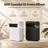 Diffuseur d'arômes Koeazy sans eau, électrique/batterie, connecté à l'application, pour hôtels et foyers, grande capacité, télécommande