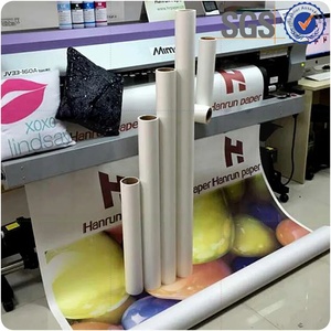 工場供給100% ポリエステルデジタル印刷キャンバスロール150gsmマットブランクポリエステルロール印刷用 - Product Image 4