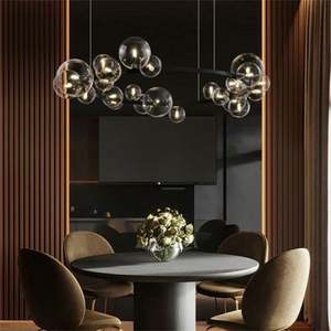 Lámpara <span class=keywords><strong>de</strong></span> Techo Creativa <span class=keywords><strong>de</strong></span> Lujo Estilo Americano, Lámpara <span class=keywords><strong>de</strong></span> Araña para Escalera, Luces <span class=keywords><strong>de</strong></span> <span class=keywords><strong>Escamas</strong></span> <span class=keywords><strong>de</strong></span> Pescado <span class=keywords><strong>de</strong></span> Mármol, Lámpara Colgante Moderna <span class=keywords><strong>de</strong></span> Bronce - Product Image 3