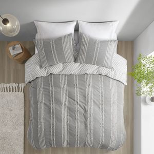Dp <b>Duvet</b> Cover Set <b>King</b> <b>Size</b> Cotton Jacquard Breathable Bed Linen 3 Piece Simple Home Textile Bedding - Product Image 5