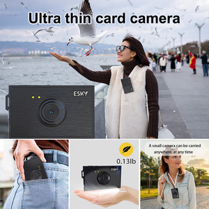 กล้องดิจิตอลแบบบางพิเศษสำหรับ48MP ถ่ายวิดีโอ1080p กล้องท่องเที่ยวกันสั่นสำหรับผู้เริ่มต้นนักเรียนแบบพกพา - Product Image 5
