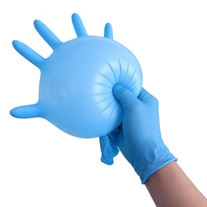 100 pièces/boîte, gants en nitrile jetables pratiques, gants en caoutchouc de cuisine, imperméables, jetables pour les travaux ménagers - Product Image 1