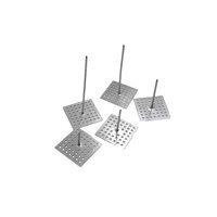 Pins d'isolation CVC avec rondelles, support métallique 50x50mm