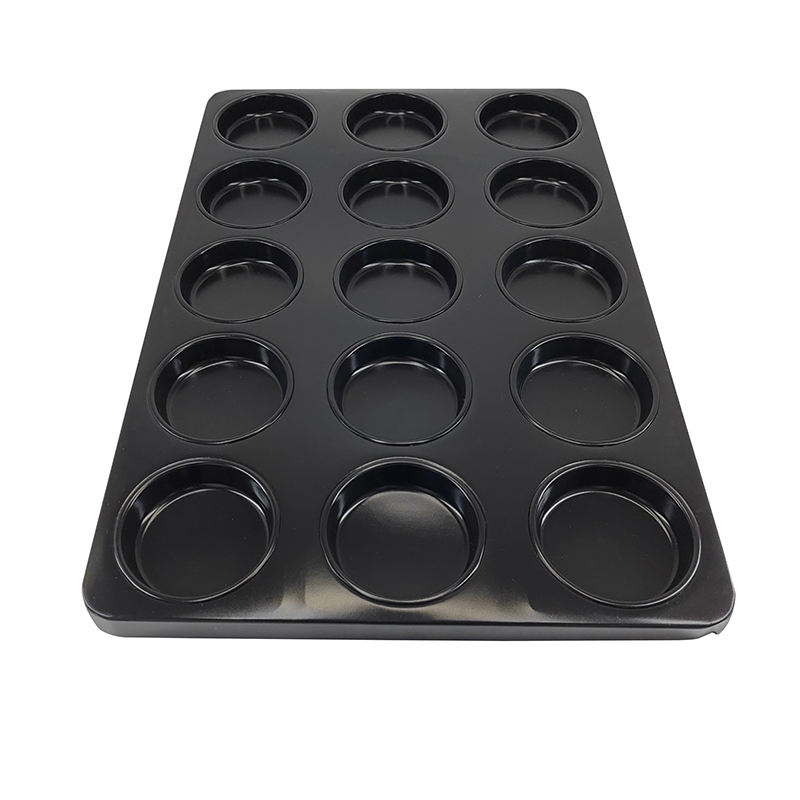 Square Mini Non-Stick Coating Baking Pan for Cupcakes
