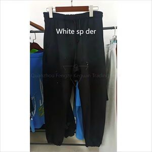 Felpa con Cappuccio Oversize in Cotone 100% French Terry di Alta Qualità 2025, Stampa 3D Ragno per Stampa a Rilievo, Manica Lunga con Colletto 555 - Product Image 6