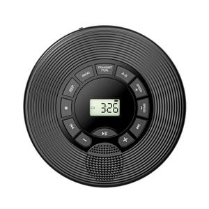Lecteur CD portable en gros avec transmetteur FM et fonction de répétition A-B pour voiture et étude, récepteur audio BT sans fil, haut-parleur USB MP3 - Product Image 1