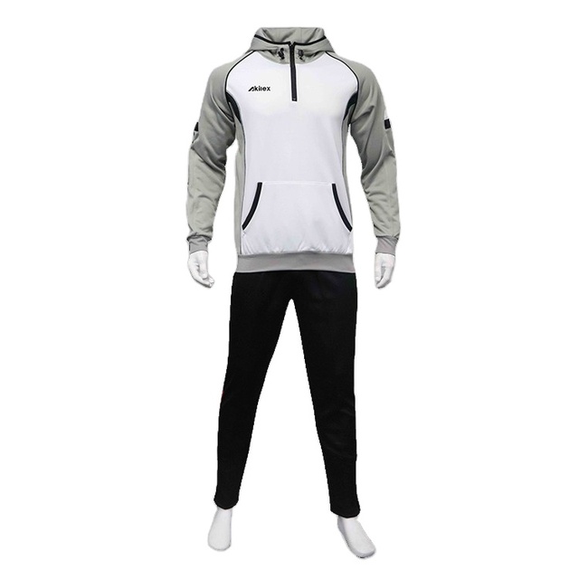 Custom Training Kids Men's Football Soccer Uniform Tracksuit Sets Half Zipper Suits Tracksuits Wholesale