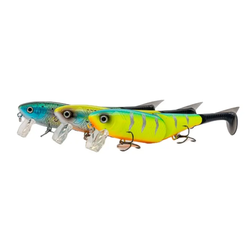 TIDE New other lures TD-6037 Factory Plastic Multi Jointed Fishing Lures 180mm long Segmented Swimbait Fishing in saltwater