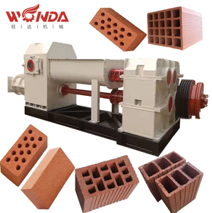 Extrudeuse sous vide Offre Spéciale terre de boue rouge sol <span class=keywords><strong>et</strong></span> <span class=keywords><strong>argile</strong></span> creuse Machine de fabrication de briques creuses prix des machines de fabrication de briques - Product Image 1