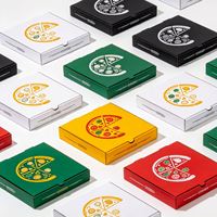 Conteneurs alimentaires en gros, boîtes à emporter pour restaurants, boîtes à poulet frit anti-graisse, emballages pour hamburgers et snacks, boîtes à pizza