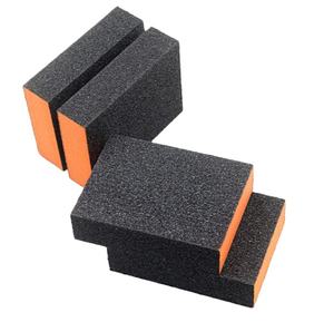 Bloques de lijado de espuma de 4 lados de primera calidad: esponjas abrasivas de óxido de aluminio <span class=keywords><strong>para</strong></span> pulir a mano madera y metal - Product Image 2