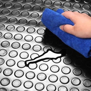 Factory Wholesale Premium Round Coin Pattern Rubber Sheet Floor <b>Mat</b> Custom Cutting Premium Rubber Products - Product Image 2