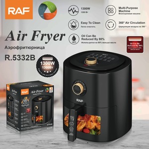 Smart Hot Multifunctional 360 Degree Air Circulation Oil-less Easy-clean Electric Air Fryer Machine With Observation <b>Window</b> - Product Image 2