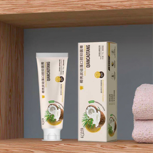 Organic <strong>Coconut</strong> Toothpaste <strong>for</strong> Home Use Strengthens Gums Removes Stains Bad Breath Repair Active Whitening <strong>Teeth</strong> - Product Image 3