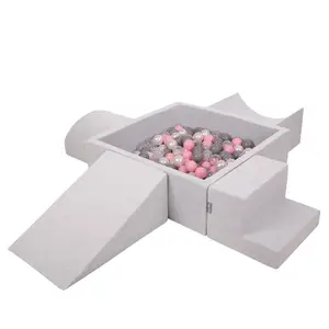 Hot Sale Foam Block Soft Foam Indoor Playground Foam Playground For Kids With Square Ballpit