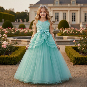 <span class=keywords><strong>Robe</strong></span> de Mariée de Demoiselle d'Honneur Style Occidental, <span class=keywords><strong>Robe</strong></span> de Soirée Enfant Étagée, <span class=keywords><strong>Robe</strong></span> de Princesse Rose pour Fille de 15 Ans - Product Image 5