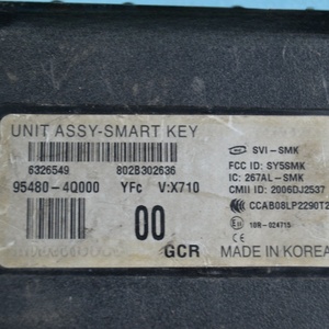 Desmontaje de coche de <span class=keywords><strong>segunda</strong></span> <span class=keywords><strong>mano</strong></span> Ix35 Smart Box Sportage R PEPS Sonata Elantra K5 95480-4Q000 Módulo de entrada sin llave 95480-2S200 - Product Image 6