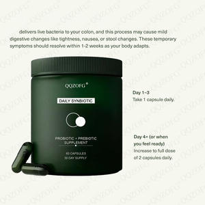 PROBIÓTICO <span class=keywords><strong>Y</strong></span> PREBIÓTICO 60 Cápsulas OEM Suplemento Dietético Apoyo para <span class=keywords><strong>la</strong></span> Salud Intestinal, Digestiva, Inmunológica, de <span class=keywords><strong>la</strong></span> <span class=keywords><strong>Piel</strong></span> <span class=keywords><strong>y</strong></span> del Corazón - Product Image 2