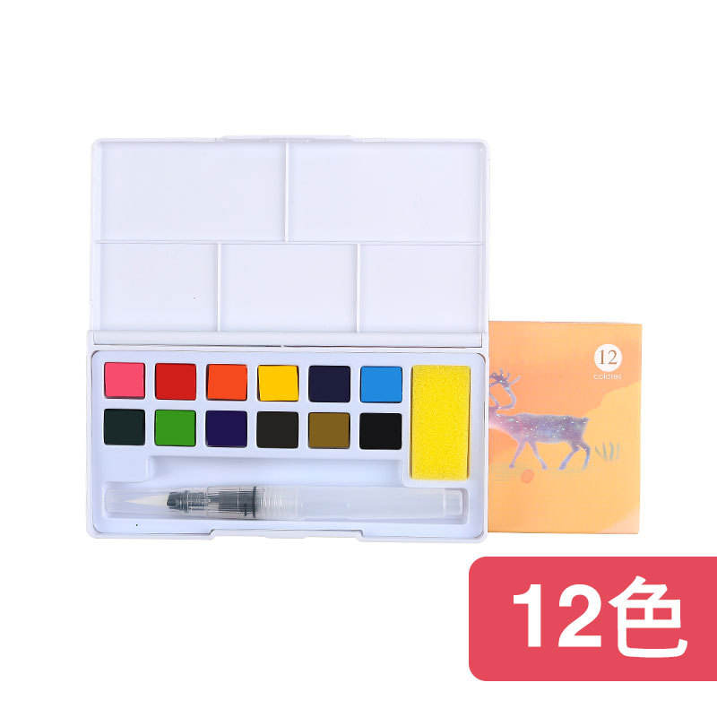 12 couleurs classiques assorties