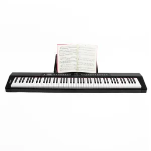 Piano 88 touches avec vitesse et MIDI Piano électronique synthétiseur numérique pianoforte avec réponse tactile pour l'école