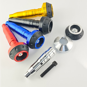 Parachoques para Motocicleta Qiangye, Barra Anticaídas de Aleación de Aluminio, Negro, Plateado, Dorado, Azul, Rojo, M8861 - Product Image 2