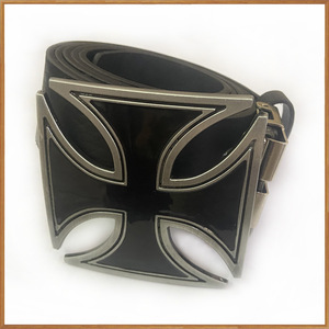经典休闲时尚西部牛仔皮带扣锌合金十字皮带扣男士配件 - Product Image 6
