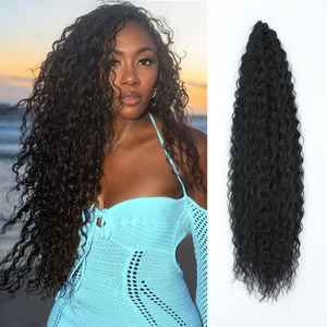 Estensioni per Capelli Stile Bohémien a Onda d'Acqua, Riccioli Piccoli in Rame, 10-28 Pollici, per Acconciature Fai-da-Te - Product Image 2