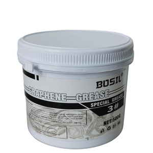 Grasa de grafito de alta temperatura negra de presión extrema 500g Paquete de plástico Lubricante automotriz Aceite base de alta calidad - Product Image 1